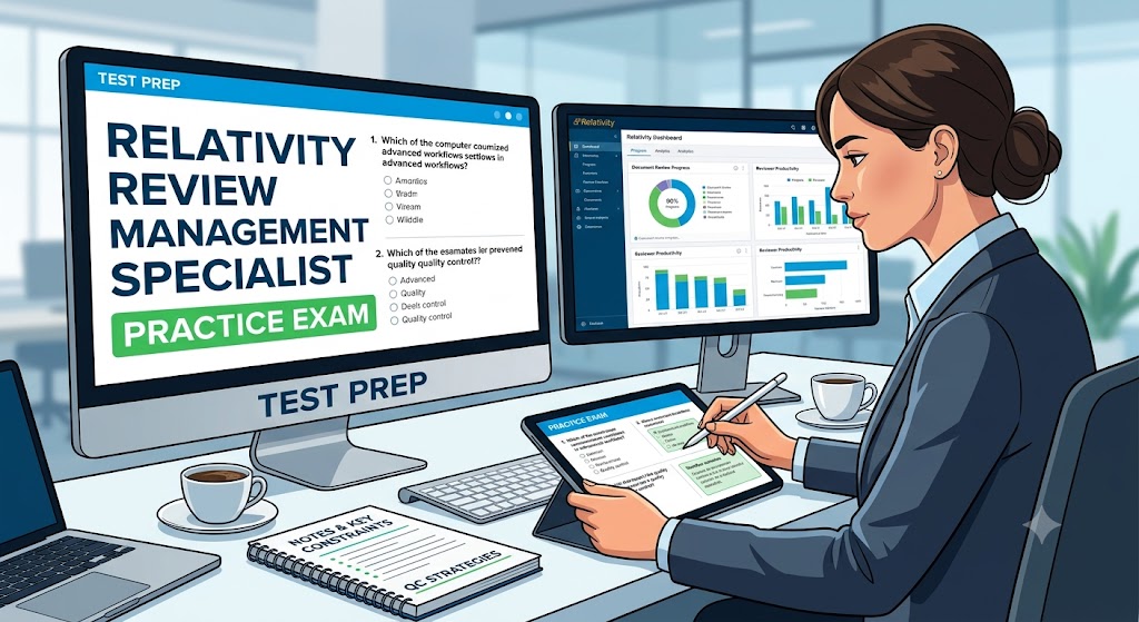 Relativity Review Management Specialist Certification Practice Test Banner