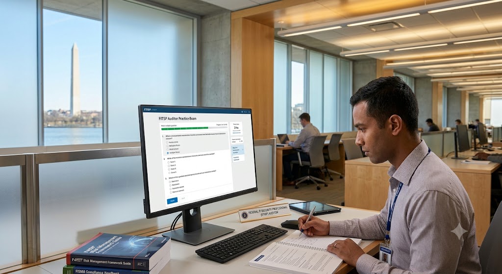 Federal IT Security Professional (FITSP) Auditor Practice Exam Banner