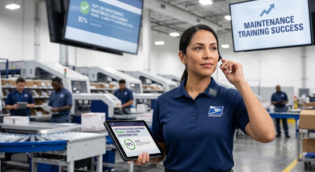 USPS 955 Postal Supervisor Practice Exam Banner