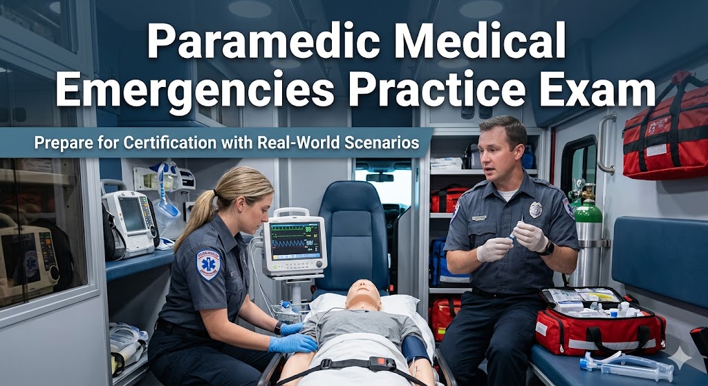 Paramedic Medical Emergencies Practice Test Banner