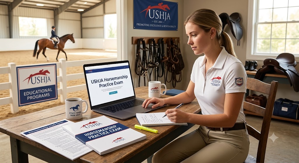 USHJA Horsemanship Practice Test Banner