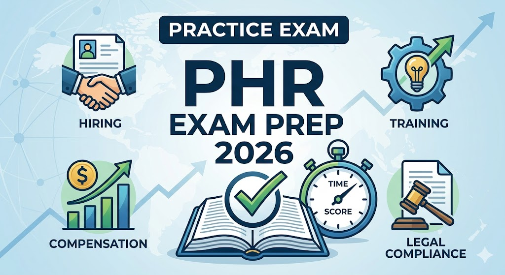 PHR Exam Prep 2026 | Practice Test Questions and Answers Banner