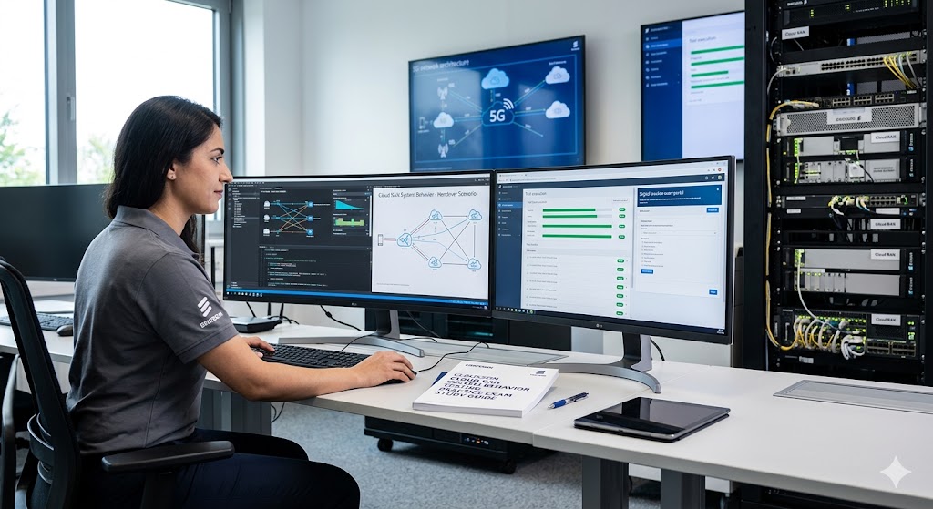 Ericsson Cloud RAN System Behavior Testing Practice Exam Banner