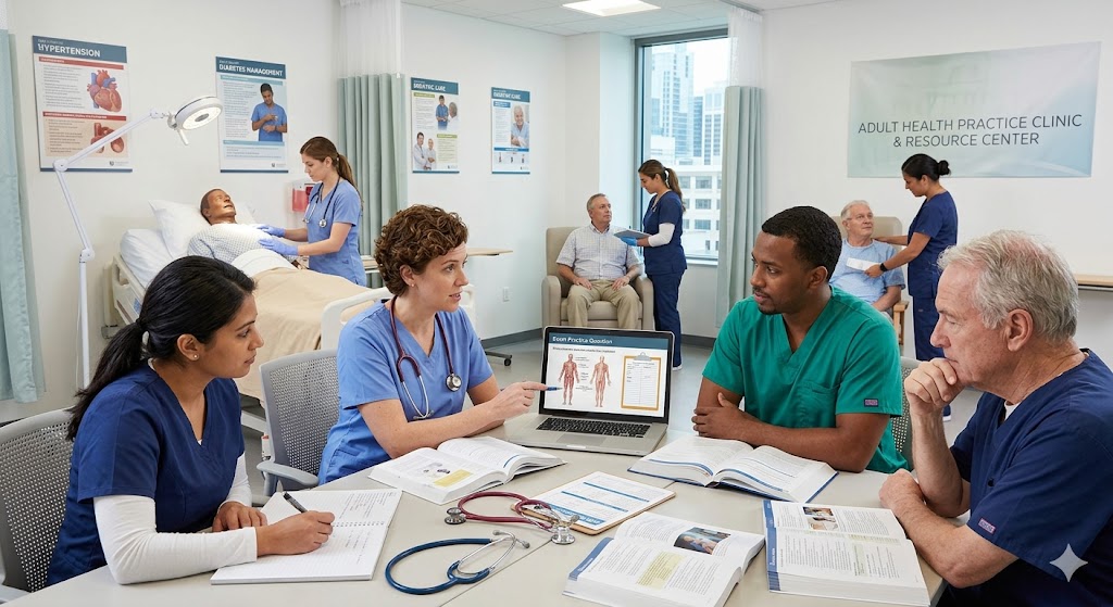 Focus on Adult Health Practice Exam Banner