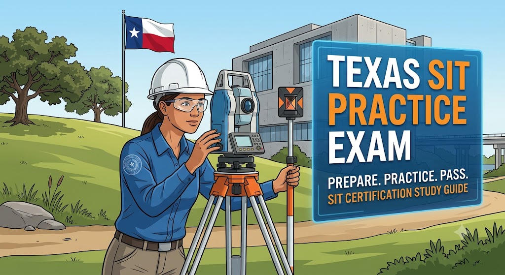 Texas Surveyor in Training Practice Test Banner
