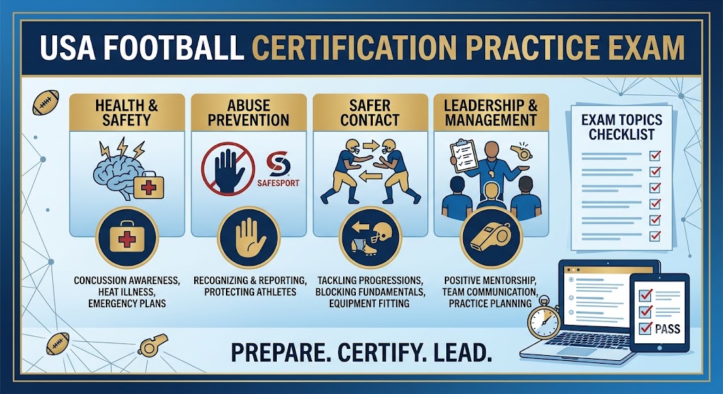 USA Football Practice Test Banner