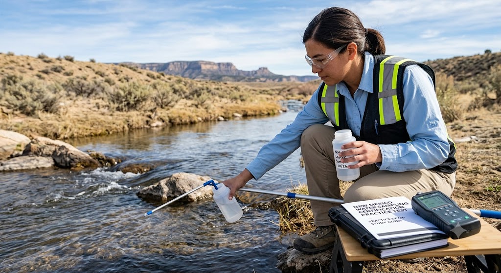 New Mexico Water Sampling Certification Practice Test Banner
