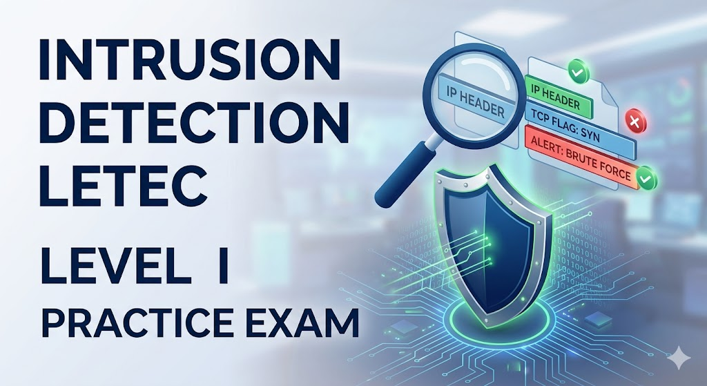 Intrusion Detection Level I Practice Exam Banner