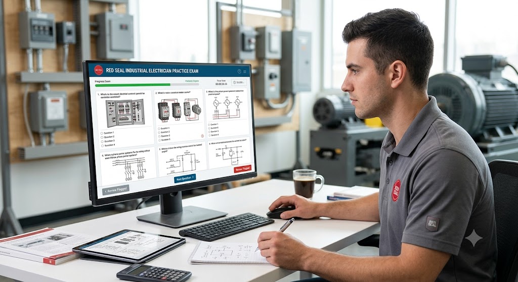 Red Seal Industrial Electrician Practice Exam Banner