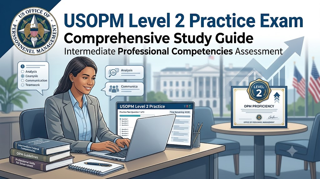 USOPM Level 2 Practice Test Banner