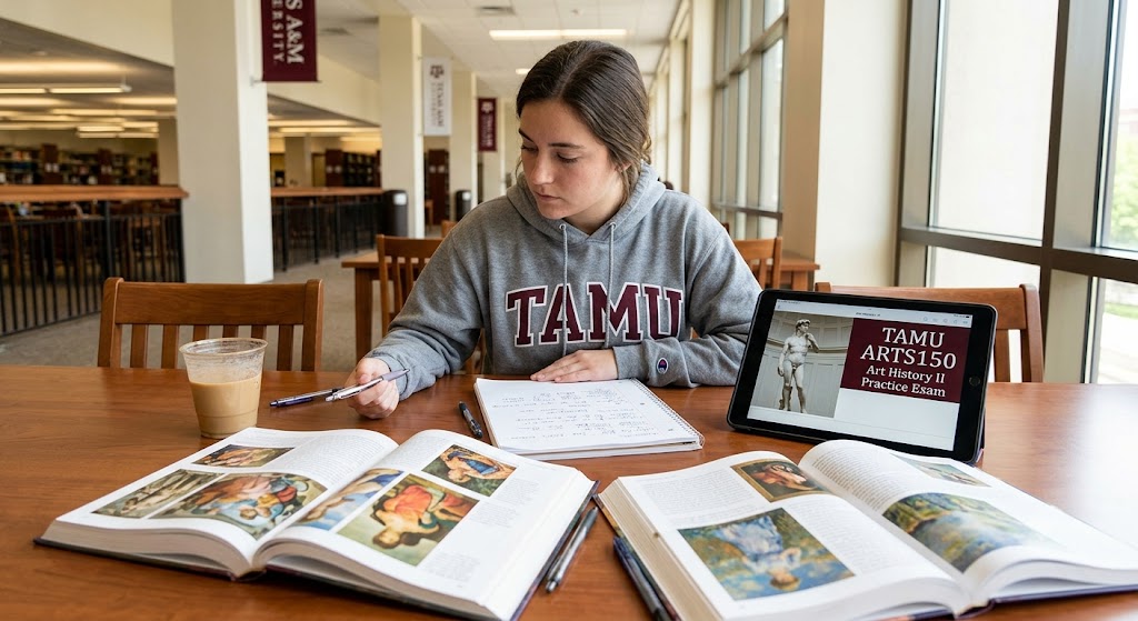TAMU ARTS150 Art History II Practice Exam Banner