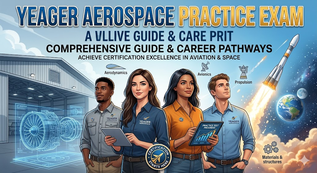 Yeager Aerospace Practice Test Banner