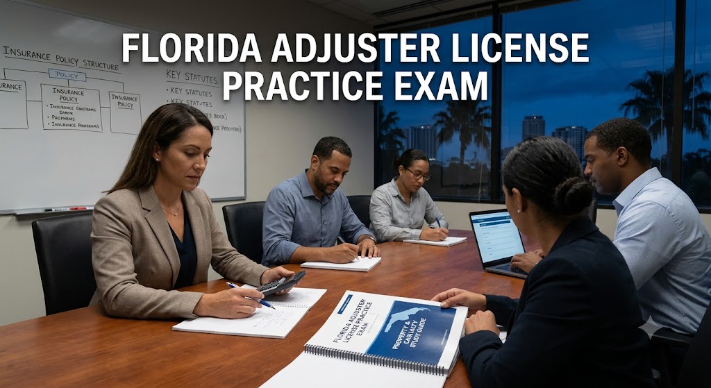 Florida Adjuster Licensing Practice Exam Banner