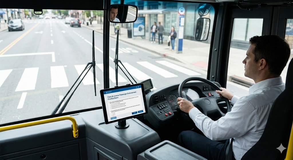 Class B License Passenger Endorsement Practice Test Banner