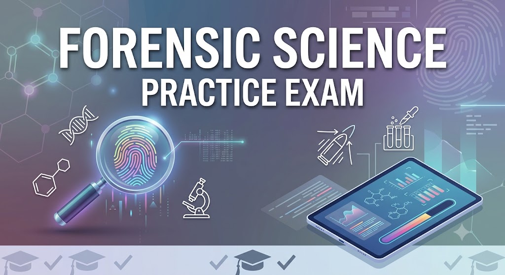 Forensic Science Practice Test Banner