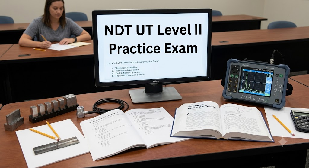 NDT UT Level II Practice Exam Banner