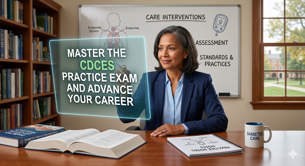 Certified Diabetes Care and Education Specialist (CDCES) Practice Exam Banner