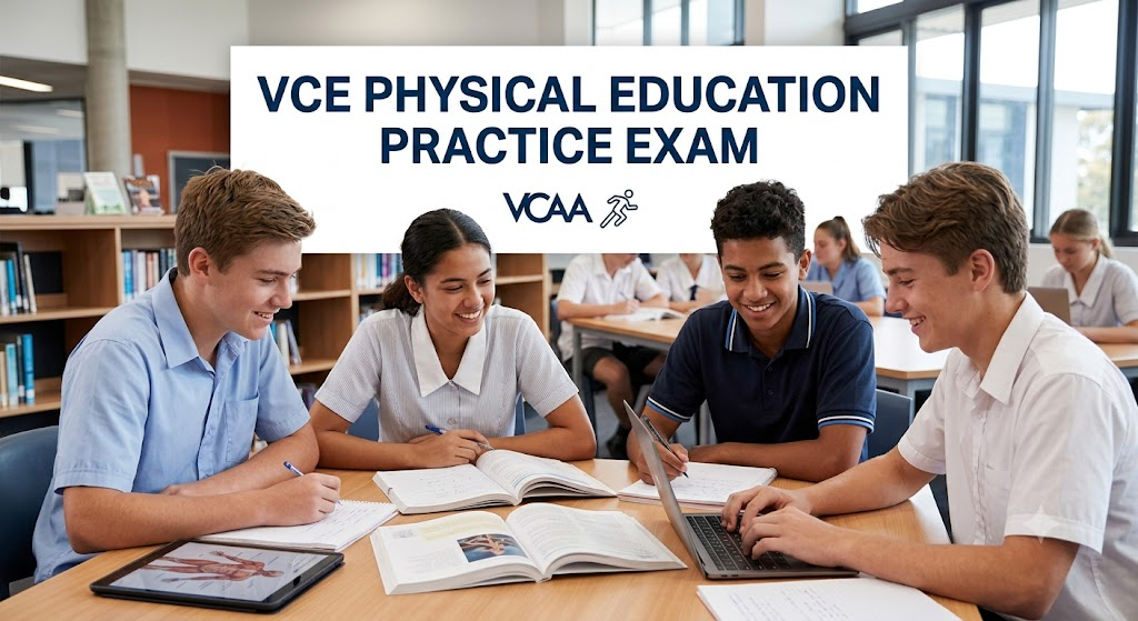 VCE Physical Education Practice Exam Banner