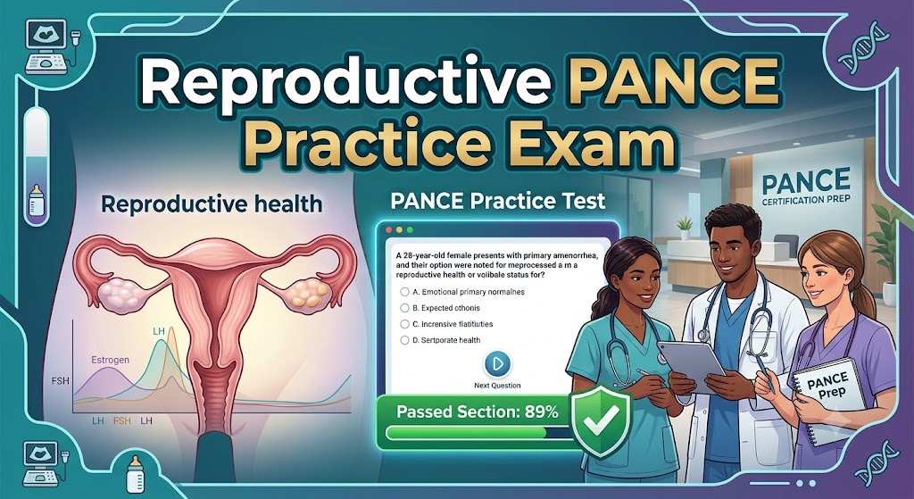 Reproductive Physician Assistant National Certifying Examination (PANCE) Practice test Banner