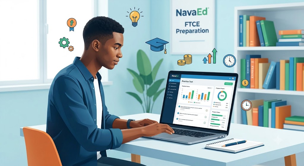 FTCE NavaEd Practice Test Banner