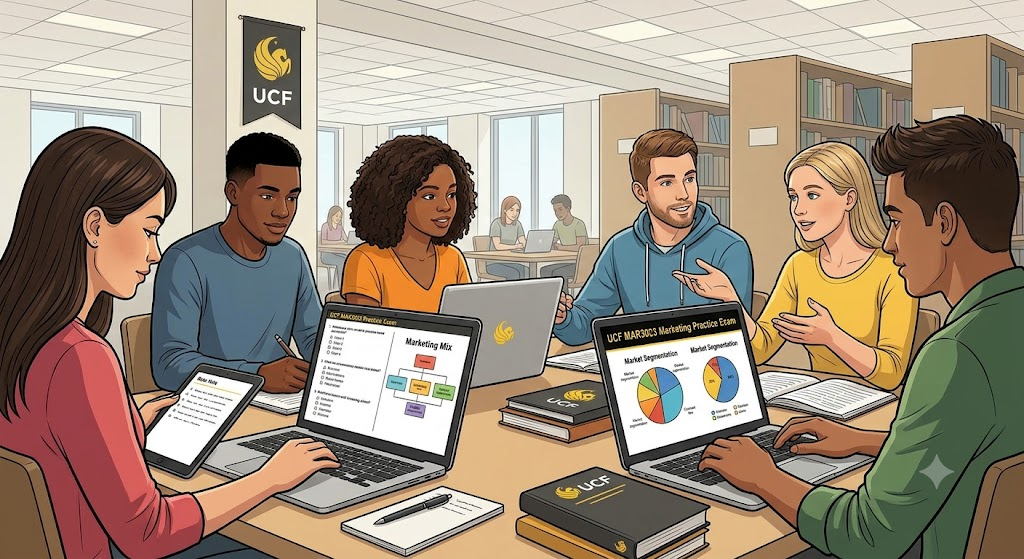 University of Central Florida (UCF) MAR3023 Marketing Practice Exam 1 Banner