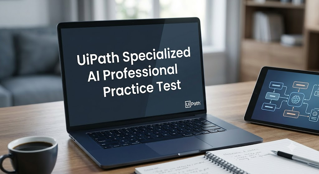 UiPath Specialized AI Professional Practice Test Banner