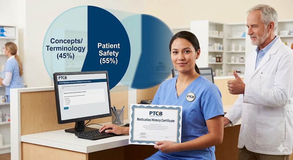 PTCB Medication History Certificate Practice Exam Banner