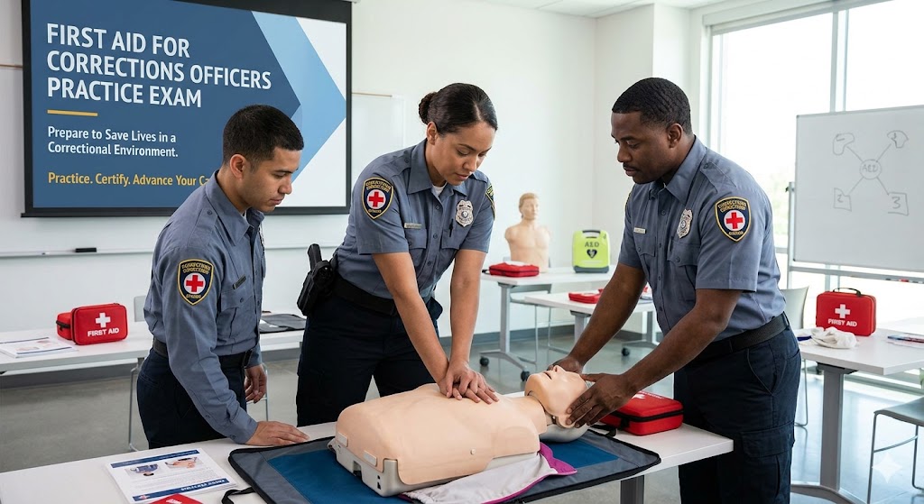 First Aid for Corrections Officers Practice Test Banner