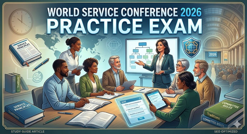 World Service Conference 2026 Practice Test Banner