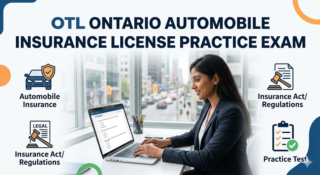 OTL Ontario Automobile Insurance License Practice Exam Banner