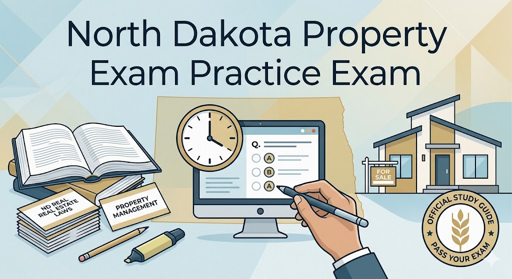 North Dakota Property Exam Practice Exam Banner
