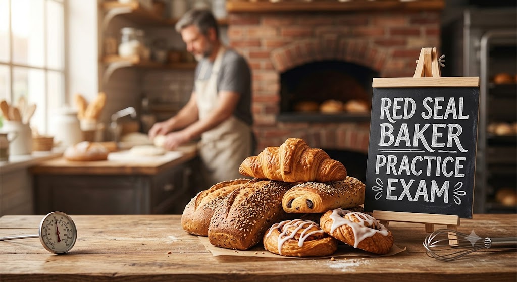 Red Seal Baker Practice Exam Banner