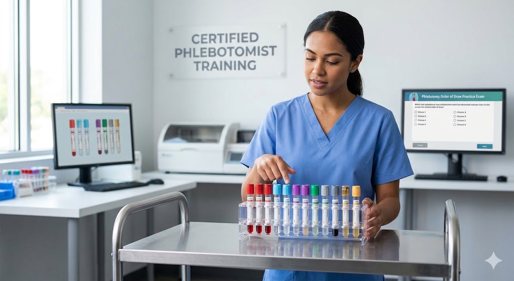 Phlebotomy – Order of Draw Practice Test Banner