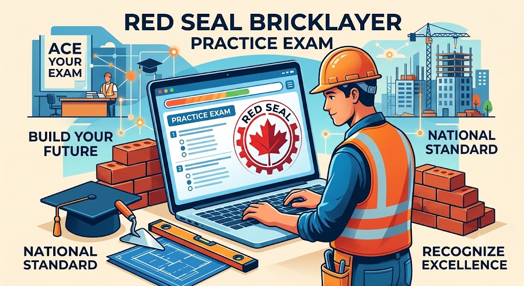 Red Seal Bricklayer Practice Exam Banner