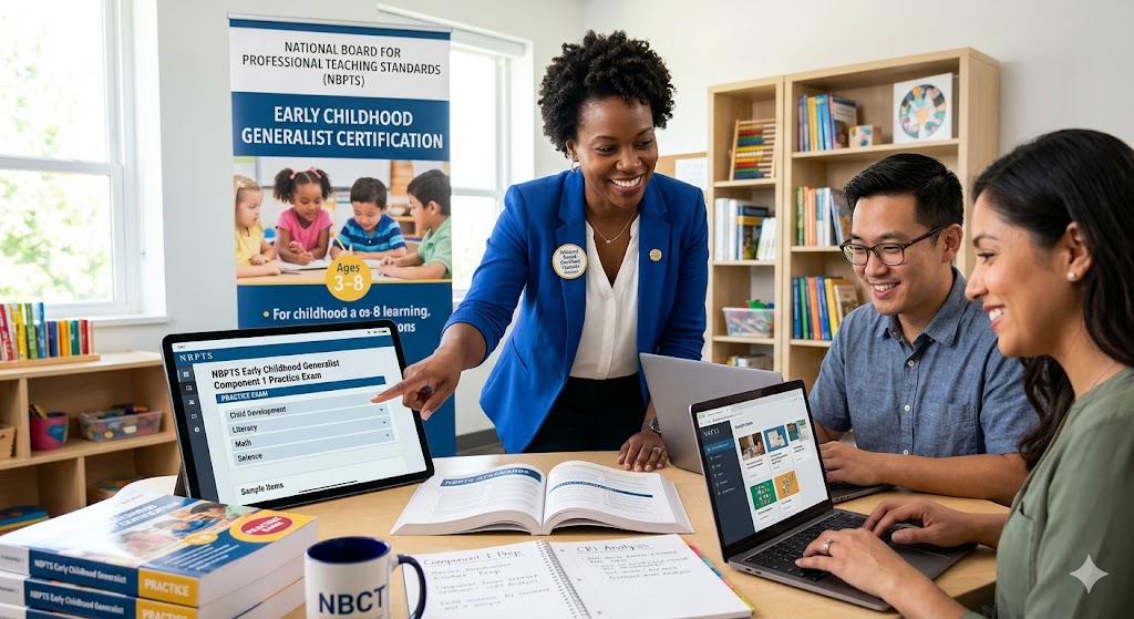 NBPTS Early Childhood Generalist Component 1 Practice Test Banner