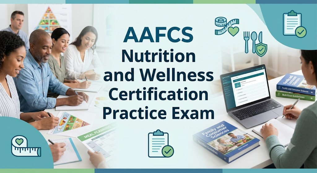 AAFCS Nutrition and Wellness Certification Practice Test. Banner