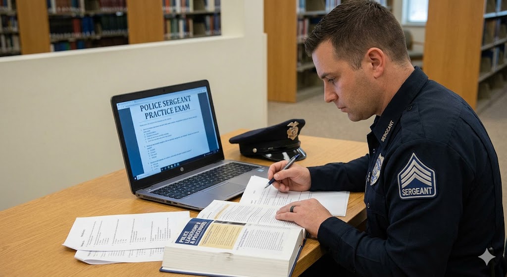 Police Sergeant Practice Exam Banner
