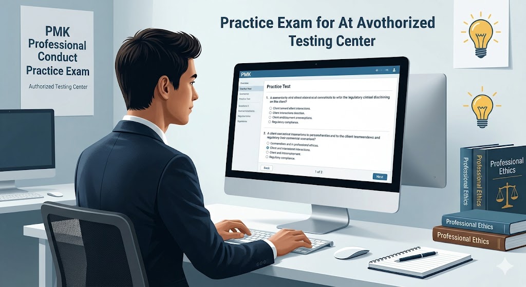PMK Professional Conduct Practice Test Banner