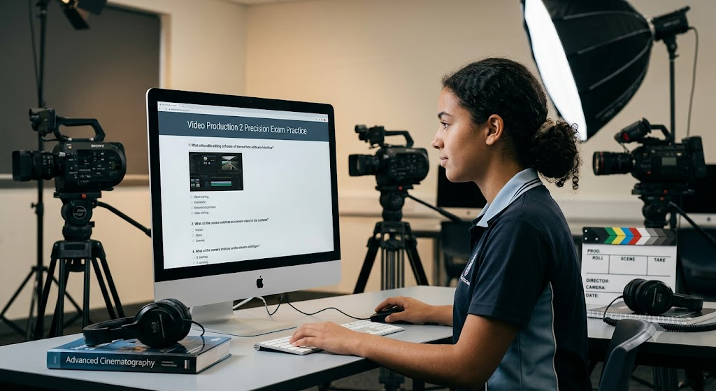 Video Production 2 Precision Exam Practice Banner