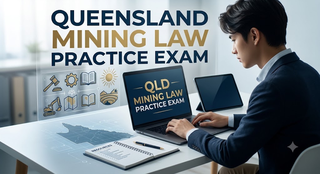 Queensland Mining Law Practice Exam Banner
