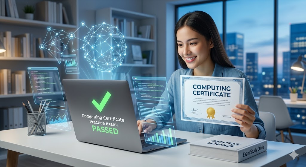Computing Certificate Practice Test Banner