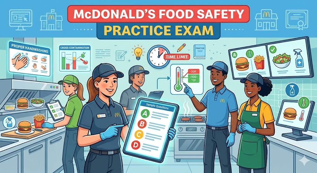 McDonald's Food Safety Practice Banner