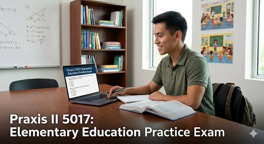 Praxis II Elementary Education: Curriculum, Instruction, and Assessment (5017) Practice Test Banner