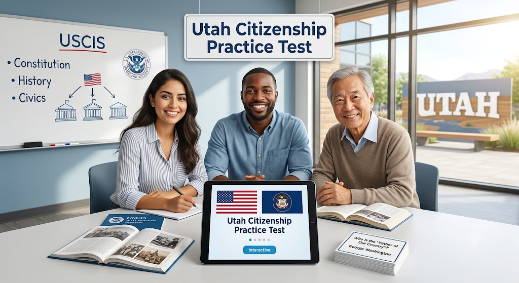 Utah Citizenship Practice Test Banner