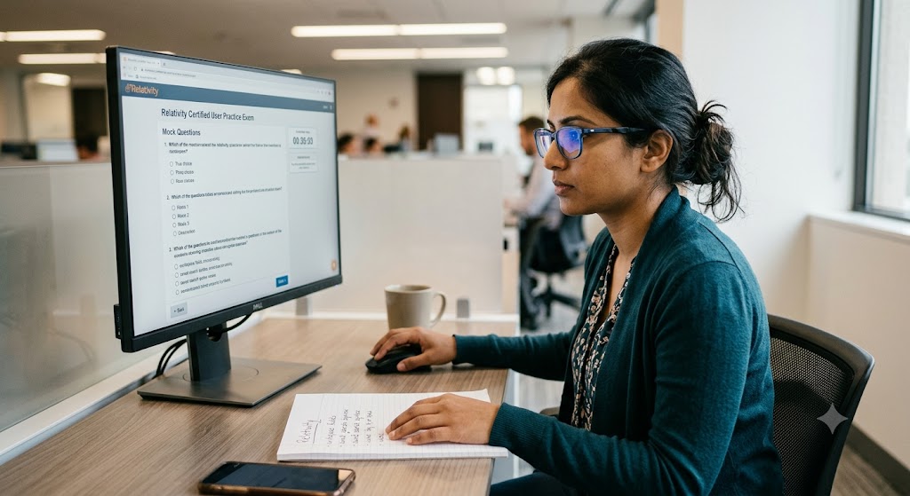Relativity Certified User Practice Exam Banner