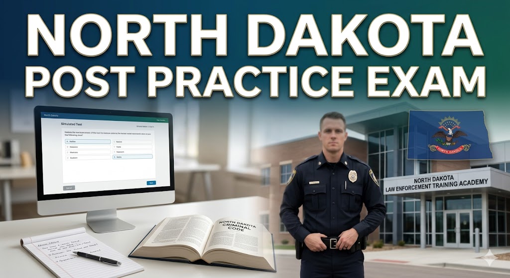 North Dakota POST Practice Exam Banner