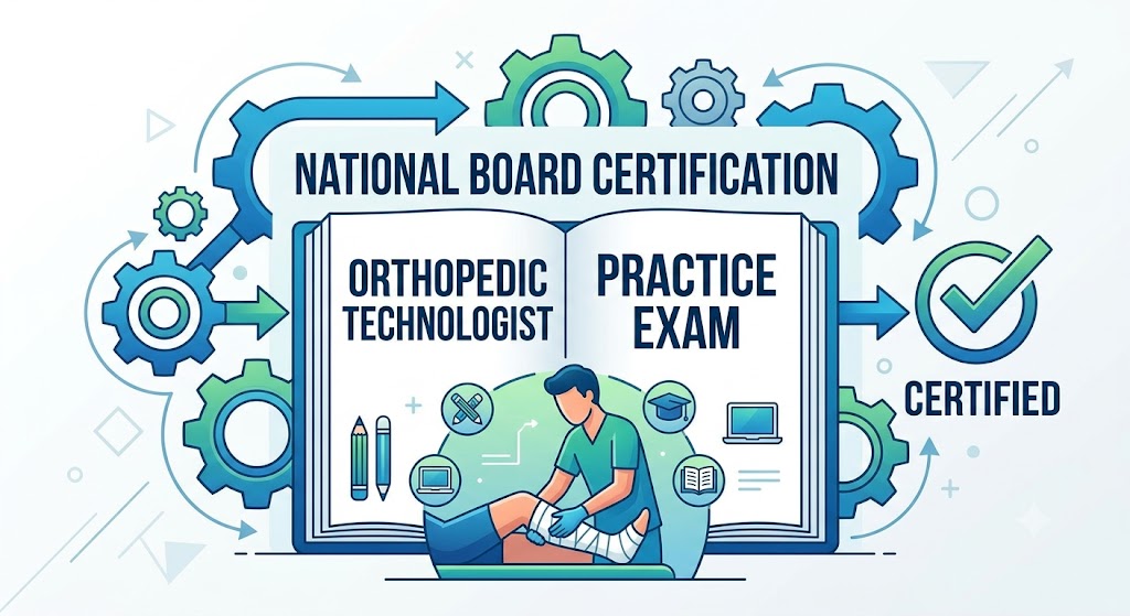 National Board Certification Orthopedic Technologist Practice Exam Banner