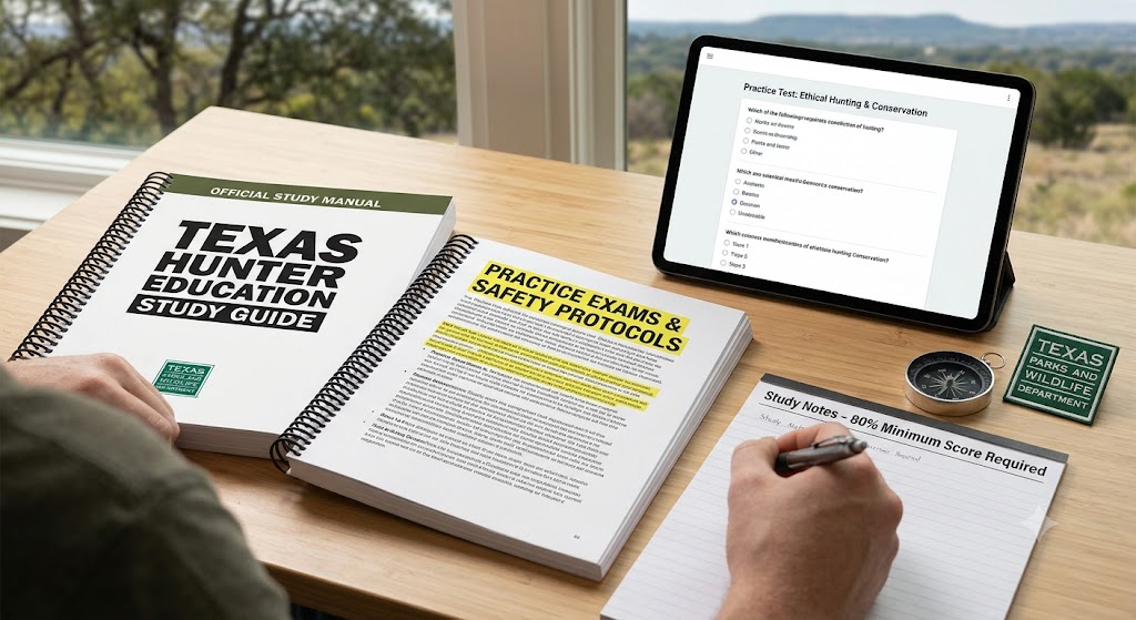 Texas Hunter Education Certification Practice Exam Banner