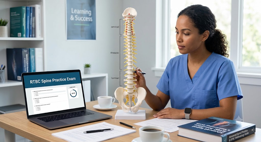 RTBC Spine Practice Test Banner