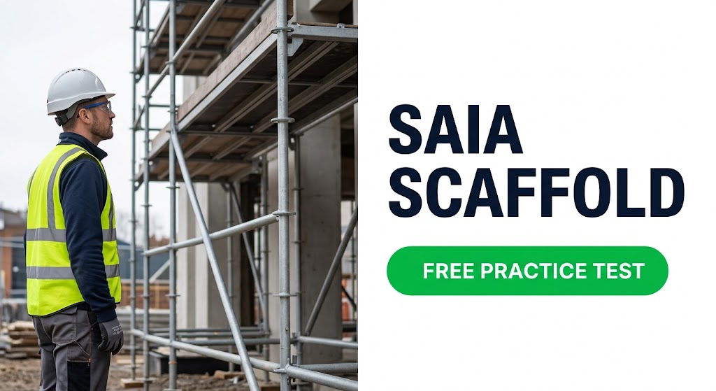 Saia Scaffold Practice Test & Exam Prep Banner